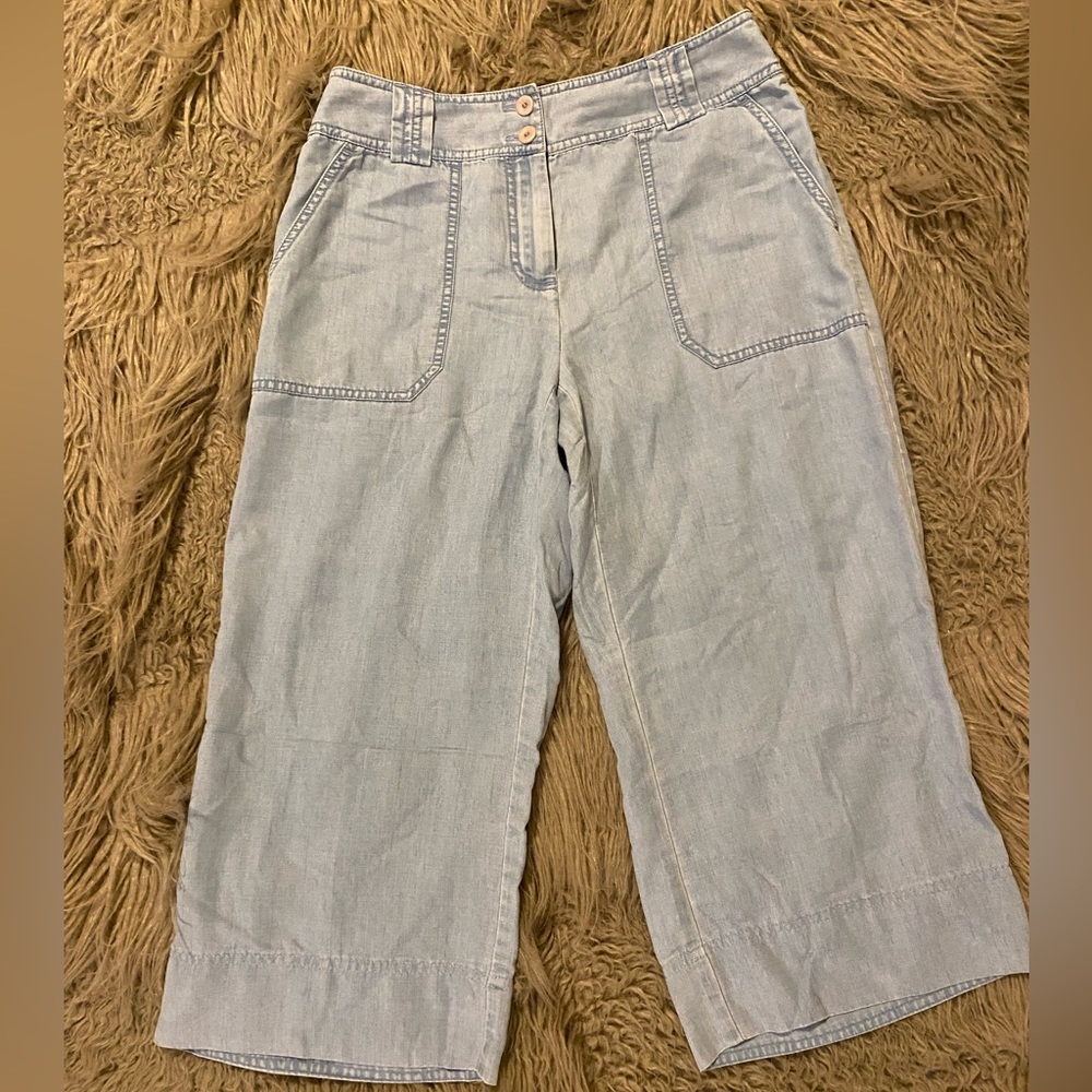 Emma James Flowy Capri Pants